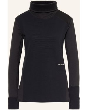 Ortovox Fleecepullover FLEECE CORD mit Merinowolle - Blau