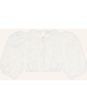 KRÜGER Dirndlbluse aus Spitze - Natur