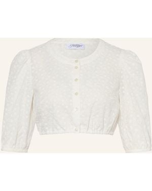 Grasegger Dirndlbluse EMMA - Natur