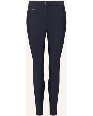 Silver Circle Reithose BELLA Knie-Grip - Blau