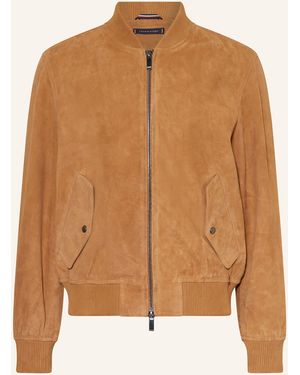 Tommy Hilfiger Lederblouson - Braun