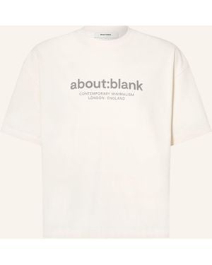 About Blank T-Shirt - Natur