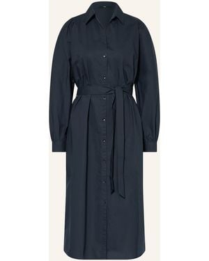 Lanius Hemdblusenkleid - Blau