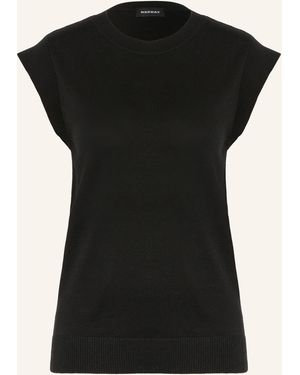 Repeat Cashmere Stricktop - Schwarz