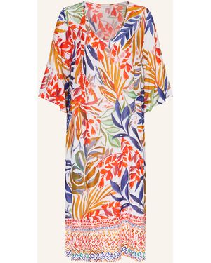 Charmline Strandkleid mit 3/4-Arm - Weiß