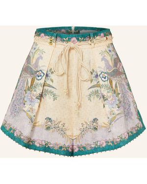 Zimmermann Leinenshorts INDRA mit Schmucksteinen - Natur