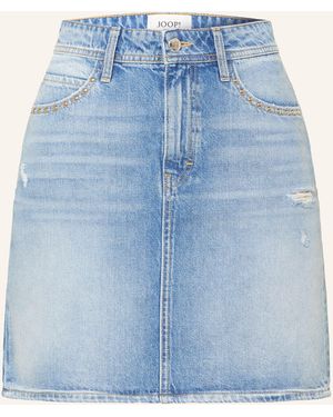Joop! Jeansrock ROSALIE mit Nieten - Blau