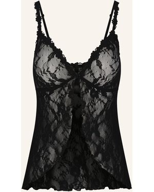 Skims Lounge-Top STRETCH LACE - Schwarz