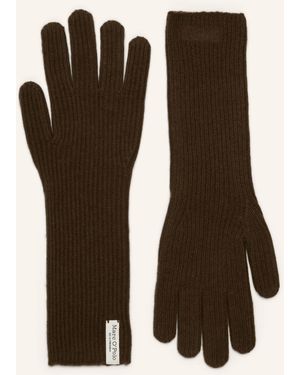 Marc O' Polo Strickhandschuhe - Braun