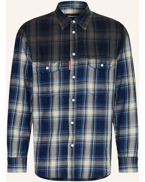 DSquared² Hemd Comfort Fit - Blau