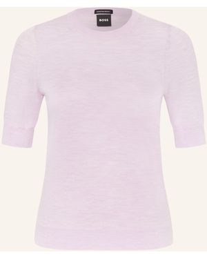 BOSS Strickshirt FARBELLA - Pink