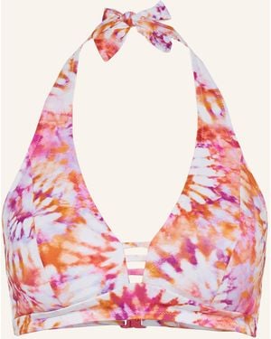 LIDEA® Neckholder-Bikini-Top SUNSET HARMONY - Pink
