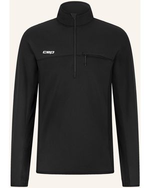 Cep Longsleeve CORE RUN THERMAL ZIP SHIRT 2.0 - Schwarz