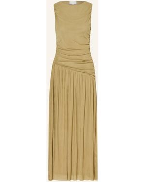 Neo Noir Mesh-Kleid CLUDINE - Mettallic