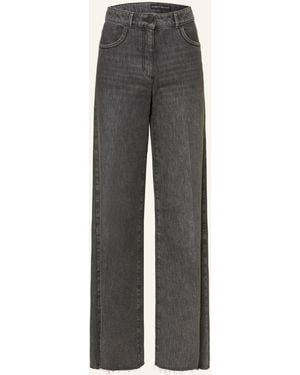 Luisa Cerano Flared Jeans - Grau