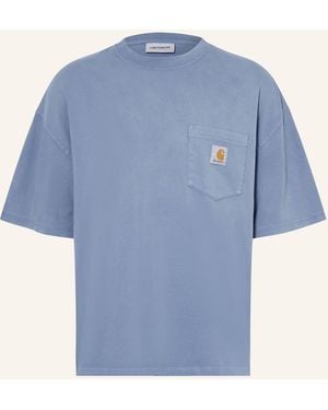 Carhartt T-Shirt HUDSON - Blau