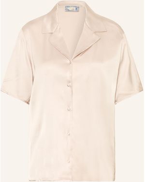 Essenza Schlafshirt ELODIE aus Satin - Natur