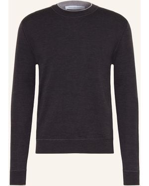 Iris Von Arnim Pullover DAWSON aus Merinowolle zum Wenden - Blau