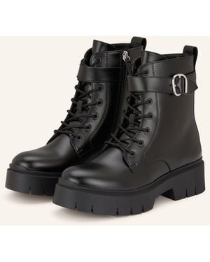 HUGO Biker Boots KRIS - Schwarz