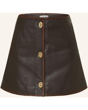 Claudie Pierlot Lederrock - Schwarz