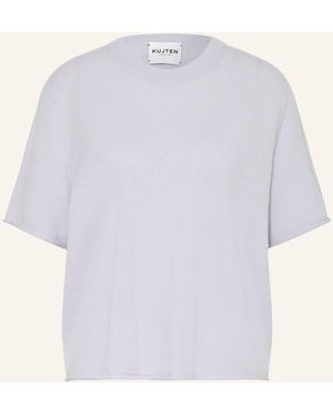 Kujten Strickshirt aus Cashmere - Blau