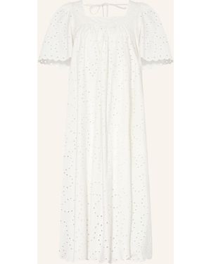 Suncoo Kleid CYRIEL aus Lochspitze - Natur