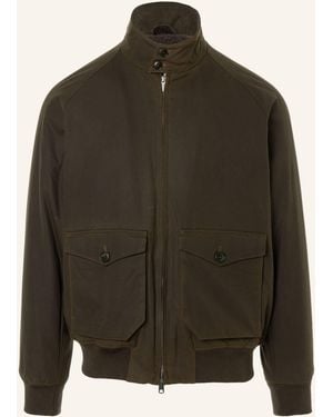 Baracuta Jacke Waxed G9 HARRINGTON JACKET - Braun