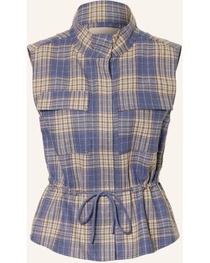 Mos Mosh Weste MMLELO ALPI - Blau