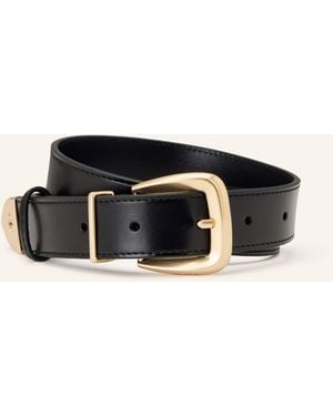 Calvin Klein Ledergürtel - Schwarz