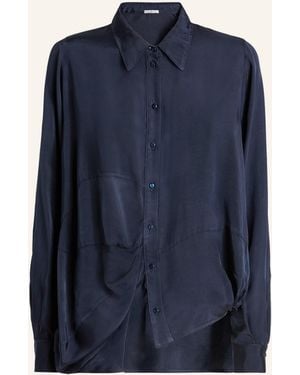 High Bluse IN SPRING - Blau