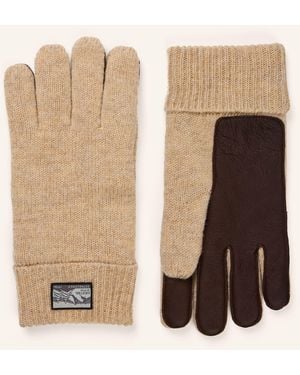 Hestra Handschuhe RAGGWOOL DEER im Materialmix - Natur