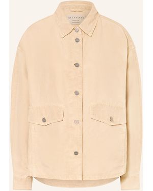 AllSaints Overjacket HETTIE mit Leinen - Natur