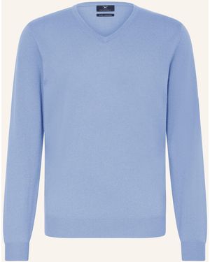STROKESMAN'S Cashmere-Pullover - Blau