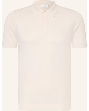 Roberto Collina Strick-Poloshirt - Natur