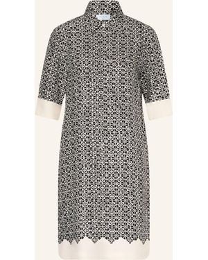 Hobbs Hemdblusenkleid MARCIELLA aus Satin - Grau