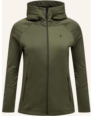 Peak Performance Midlayer-Jacke RIDER ESSENTIALS - Grün