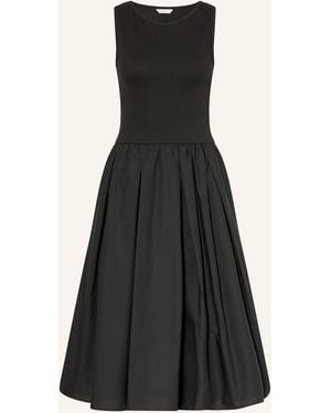 GANT Kleid im Materialmix - Schwarz