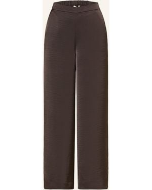 Phase Eight Marlenehose BECCY aus Satin - Braun