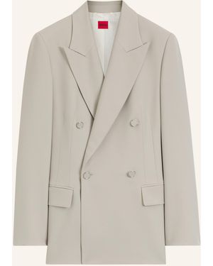 HUGO Blazer ANELINA Relaxed Fit - Weiß