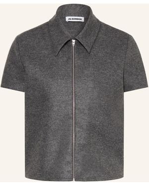 Jil Sander Blusenshirt - Grau
