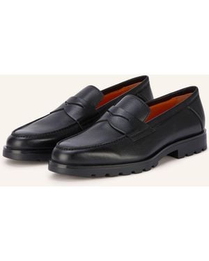 Santoni Penny-Loafer ROCK - Schwarz