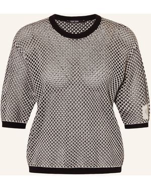 MARC AUREL Pullover mit Glitzergan - Grau