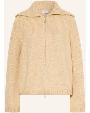 Moncler Strickjacke mit Alpaka - Natur
