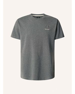 Hackett T-Shirt HERITAGE H SS TEE - Grau