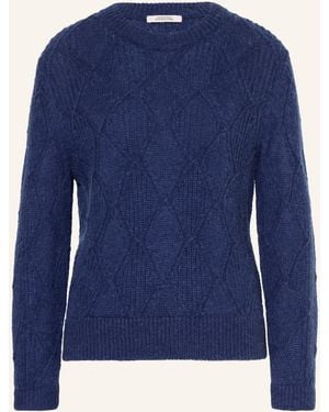 Dorothee Schumacher Pullover SHEER SOFTNESS - Blau
