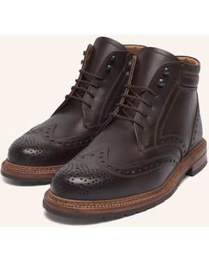 Heinrich Dinkelacker Schnürboots BUDA FULL BROGUE H - Braun