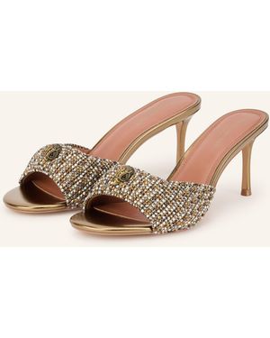 Kurt Geiger Mules mit Schmucksteinen - Natur