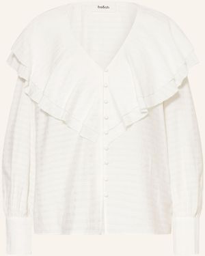 Ba&sh Bluse SUNYA mit Volants - Natur