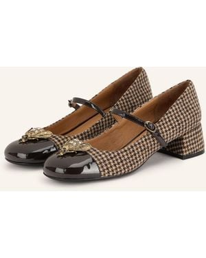 Jeffrey Campbell Mary-Jane-Pumps INTERN-O - Braun