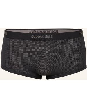 Super.natural Funktionswäsche-Panty W AIR mit Merinowolle - Schwarz